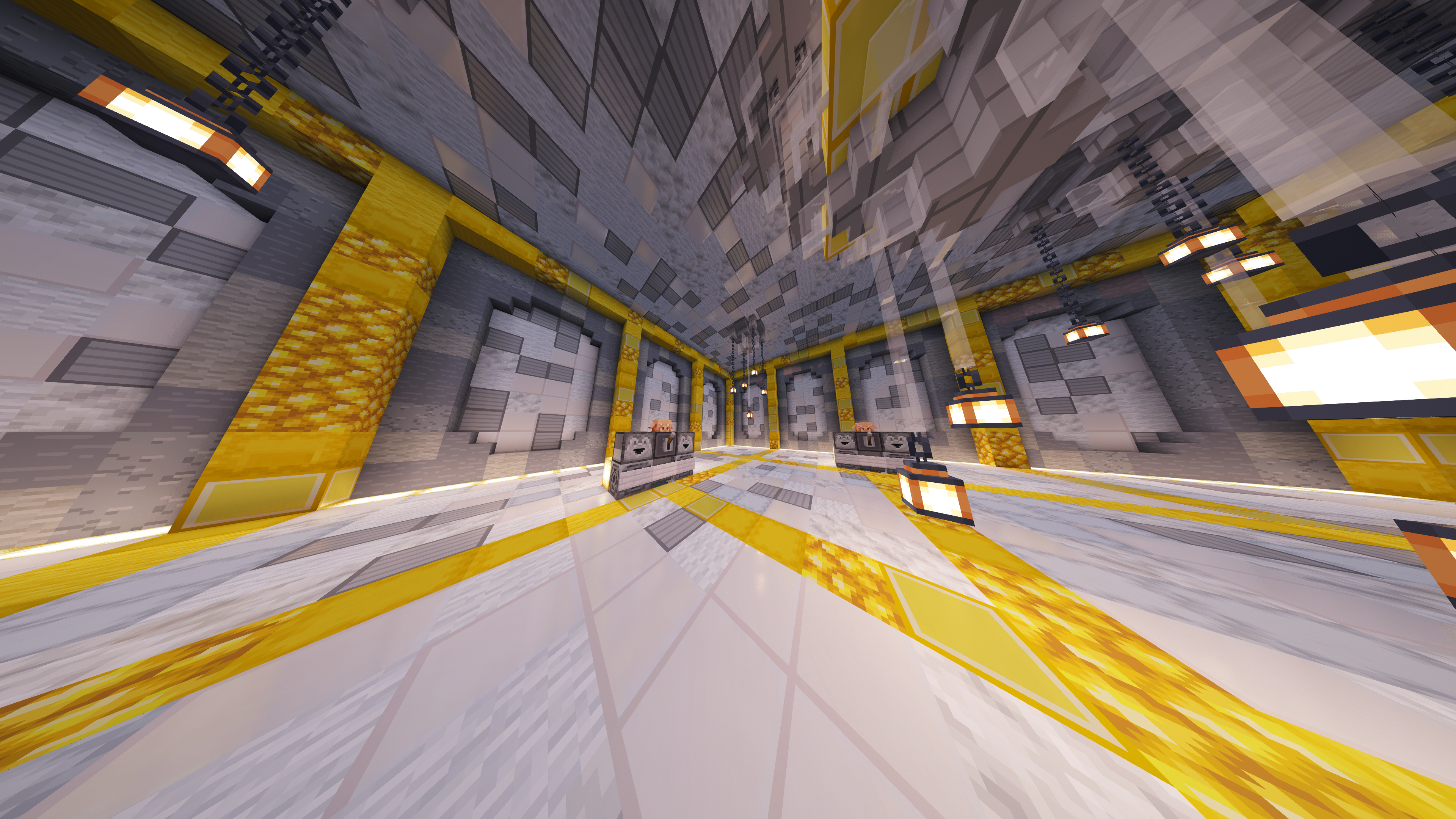Amos Gold White And Gray Gamble Base | image 2