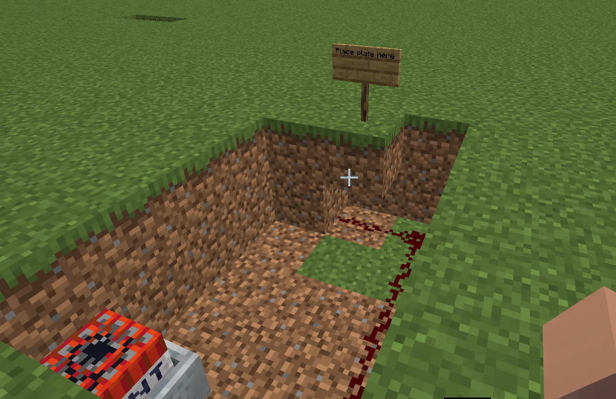 Pressue Plate Tnt Minecart